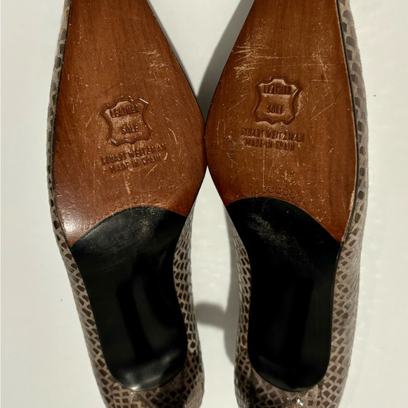 Stuart Weitzman Women’s Brown Heel - Picture 4 of 4
